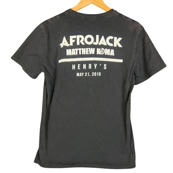 Afrojack x Matthew Koma After Prom T-Shirt Henry's 2015 - Size M - Picture 3 of 4